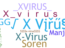 الاسم المستعار - xvirus