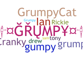 الاسم المستعار - grumpy