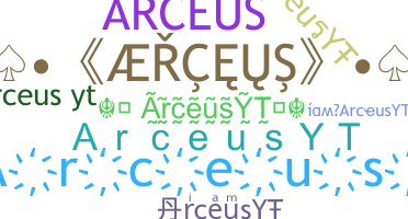 الاسم المستعار - ArceusYT