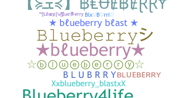 الاسم المستعار - blueberry
