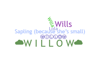 الاسم المستعار - Willow