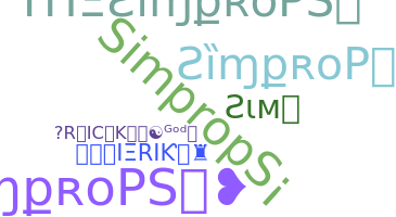 الاسم المستعار - SIMproPs