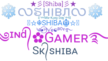 الاسم المستعار - Shiba