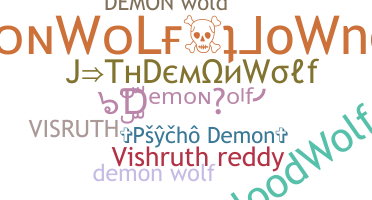 الاسم المستعار - DemonWolf