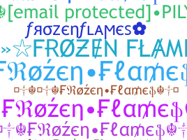 الاسم المستعار - frozenflames