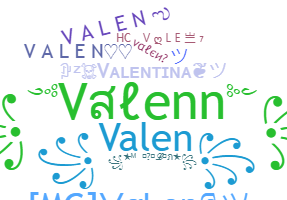 الاسم المستعار - Valen