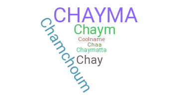 الاسم المستعار - Chayma