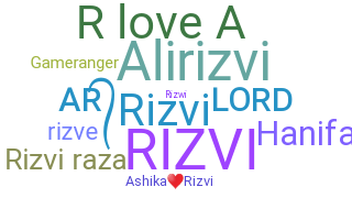 الاسم المستعار - Rizvi