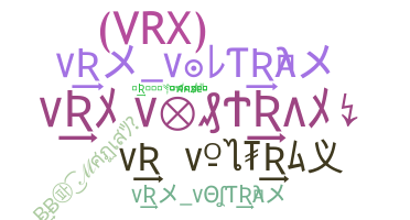 الاسم المستعار - vrx